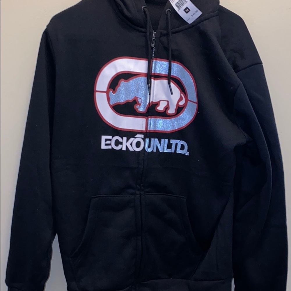Black echō Hoodie